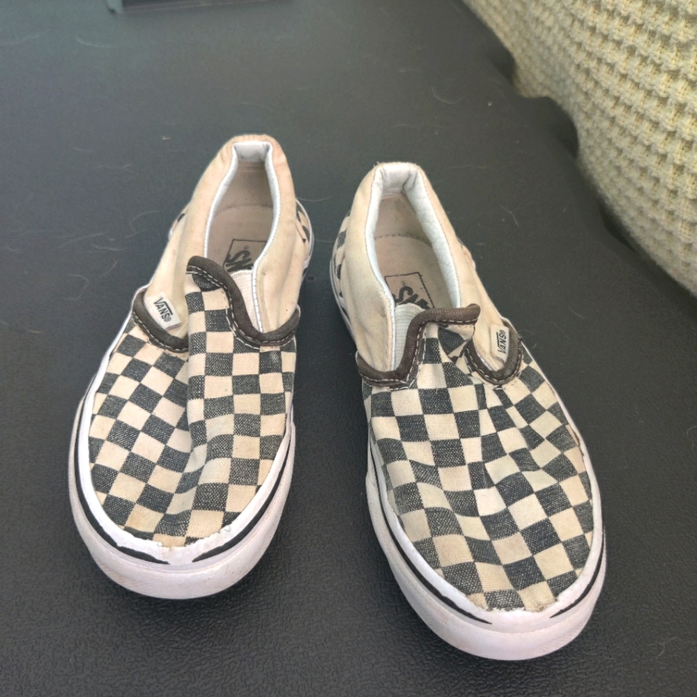 Checkered Vans